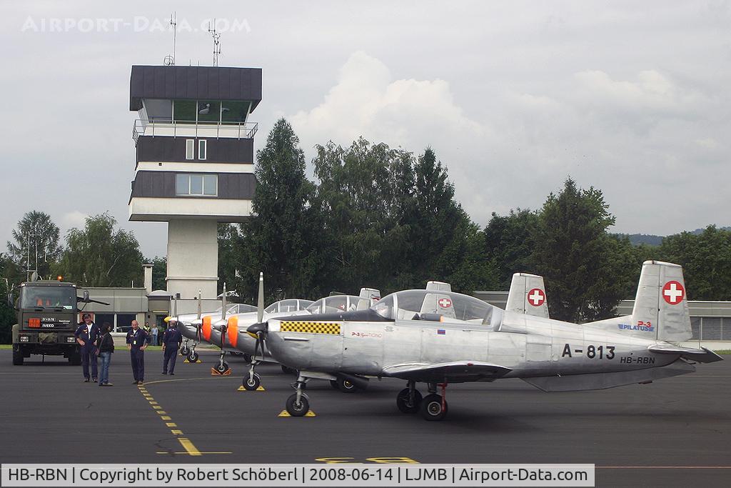 HB-RBN, 1956 Pilatus P3-03 C/N 330-12, Airshow Maribor