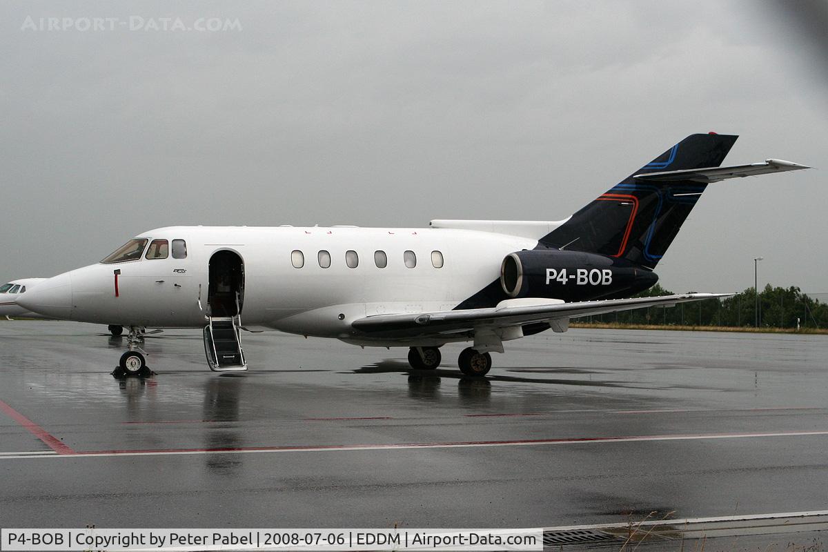 P4-BOB, 1988 British Aerospace BAe.125-800B C/N 258115, nice tail