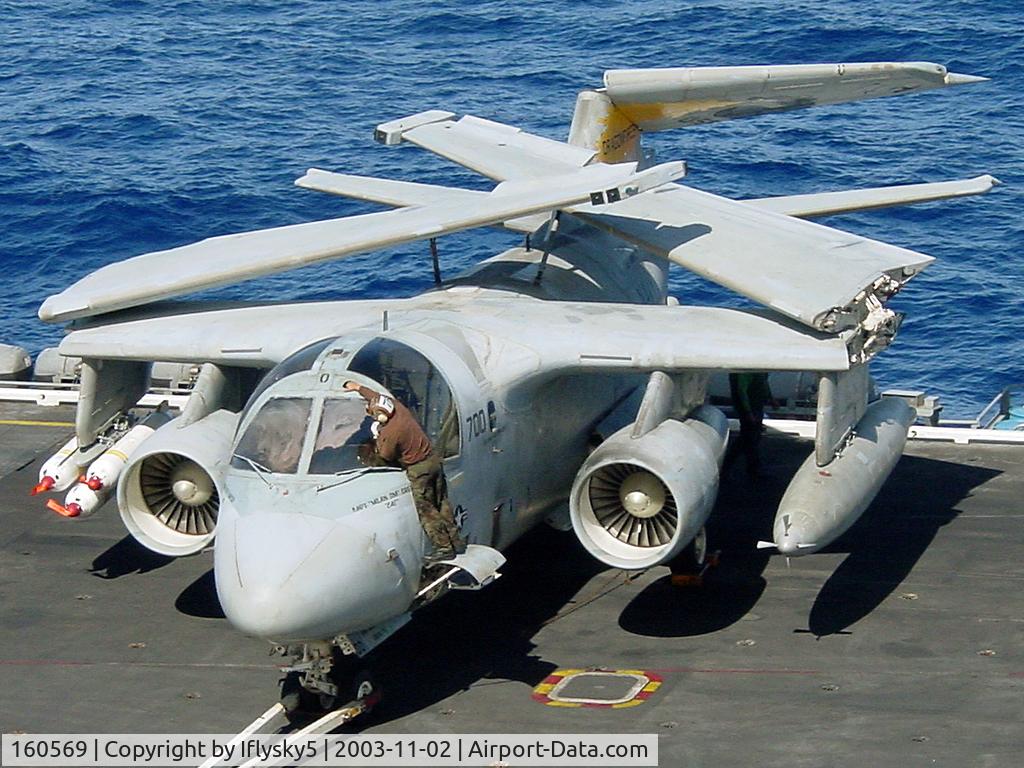 160569, Lockheed S-3B Viking C/N 394A-1149, US Navy S-3B VIKING folded
