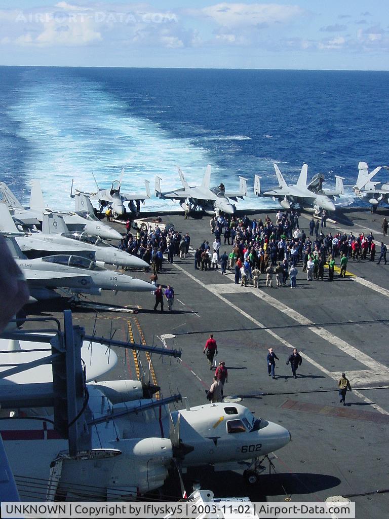 UNKNOWN, , The Nimitz preps for flight ops