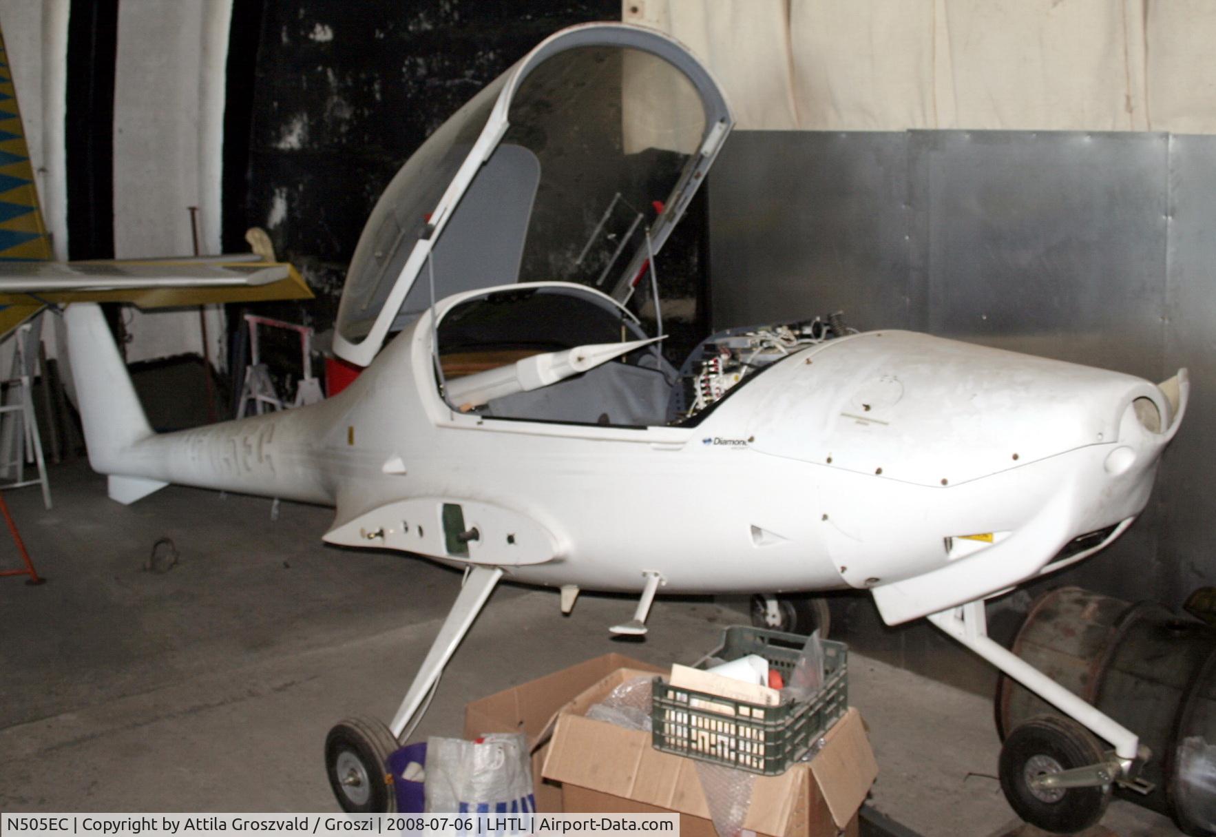 N505EC, 1998 Diamond DA-20A-1 Katana C/N 10325, Tököl airport / hangar - deregistered