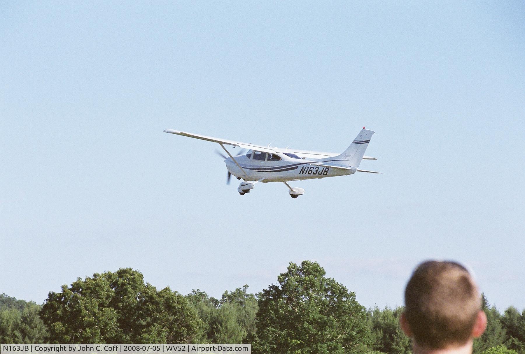 N163JB, 2000 Cessna 182S Skylane C/N 18280715, National Radio Astronomy Observatory at Green Bank, West Virginia