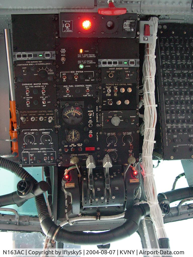 N163AC, 1993 Sikorsky S-64F Skycrane C/N 64093, N163AC S-64F AirCrane Overhead Aircraft destroyed 1 June 2008