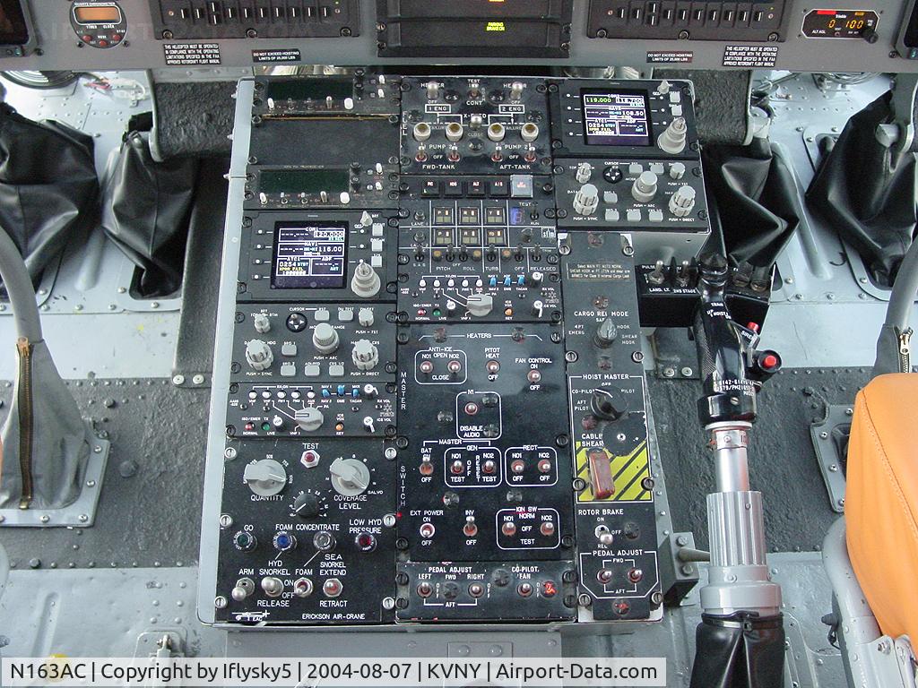 N163AC, 1993 Sikorsky S-64F Skycrane C/N 64093, N163AC S-64F AirCrane center Aircraft destroyed 1 June 2008