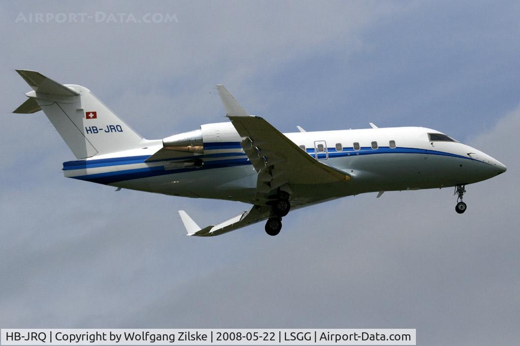 HB-JRQ, 2006 Bombardier Challenger 604 (CL-600-2B16) C/N 5651, visitor
