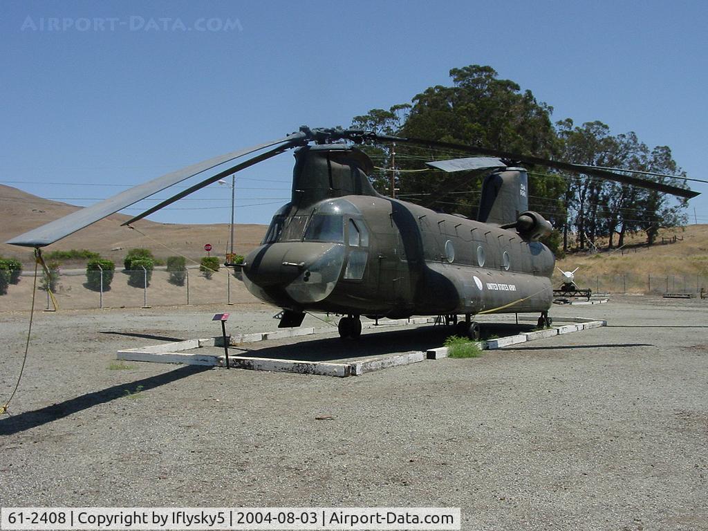 61-2408, 1961 Boeing Vertol CH-47A Chinook C/N B.012, CH-47A California Army National Guard @ Camp Roberts
