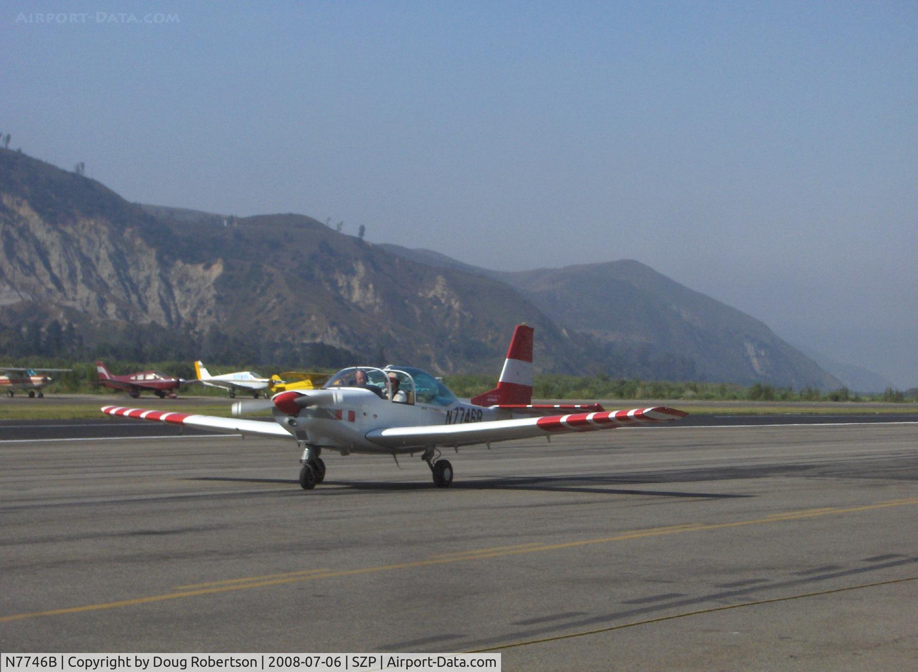 N7746B, 1992 FFA AS-202/18A-4 Bravo C/N 238, 1992 Ffa Flugzeugwerke Altenrhein AS202/18A4 BRAVO, Lycoming AEIO-360, taxi