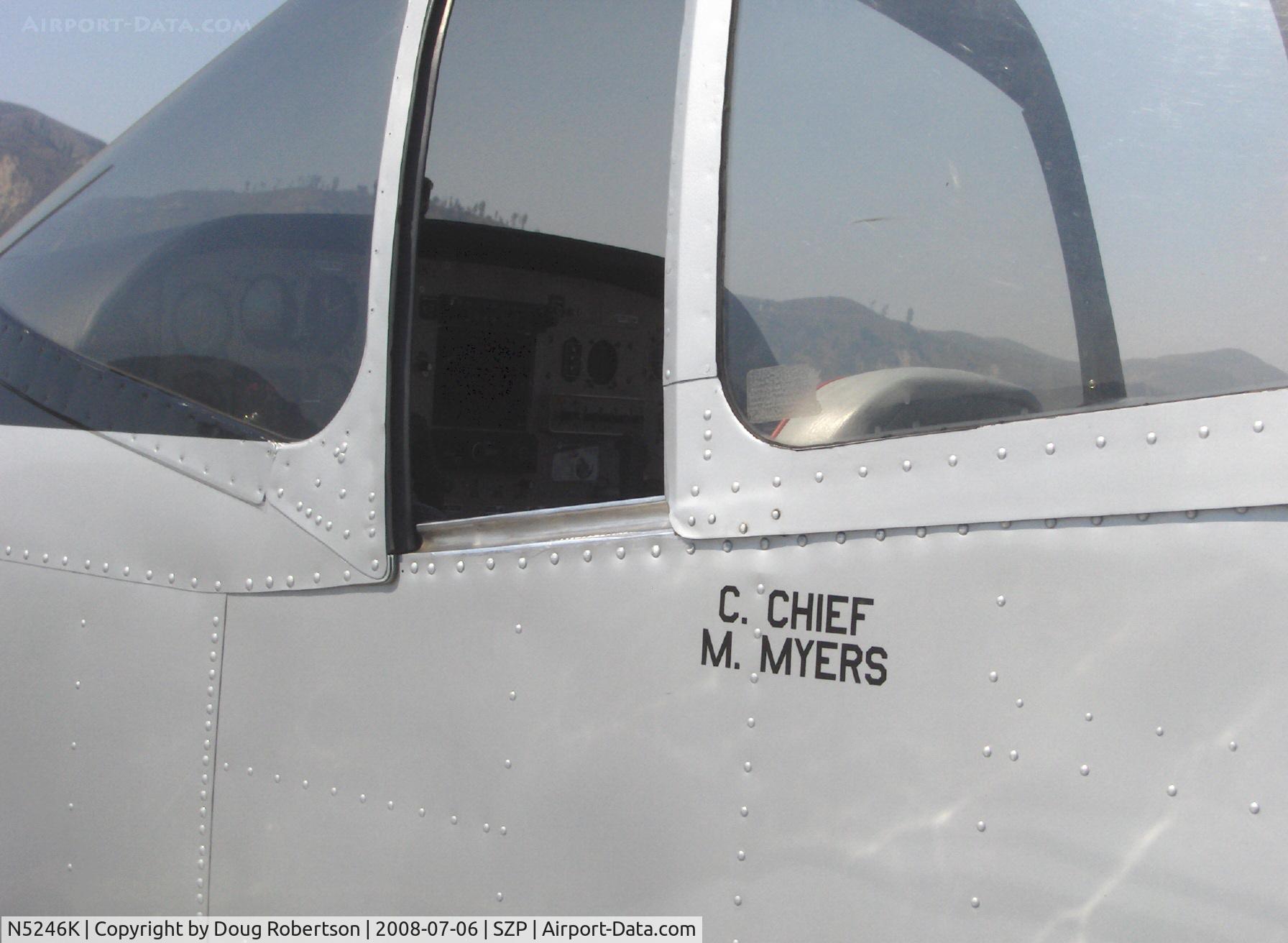 N5246K, 1950 Ryan Navion B C/N NAV-4-2146B, 1950 Ryan NAVION B as Korean War L-17, Lycoming GO-435 C&D 260 Hp, canopy mods