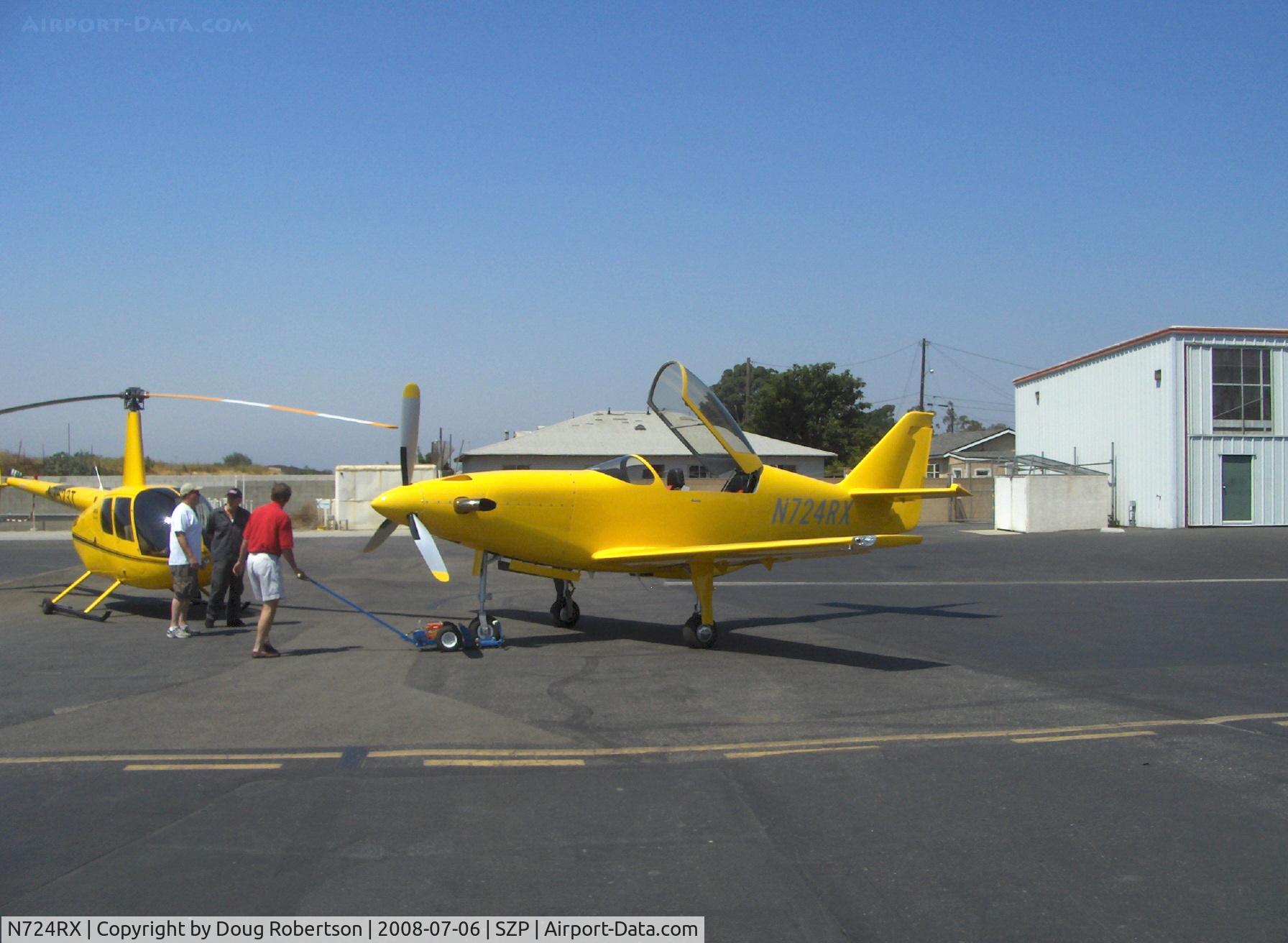 N724RX, 2006 Legend Aircraft Legend C/N 001, 2006 Snead Special TURBINE LEGEND, Walter M 601-D Turbine, 724 shp