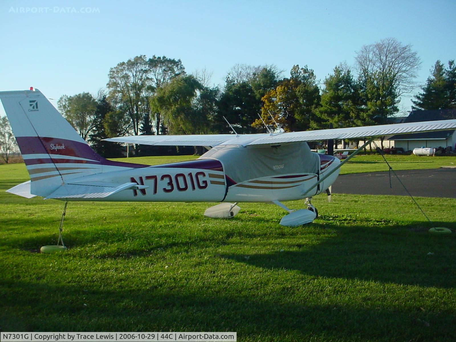 N7301G, 1970 Cessna 172K Skyhawk C/N 17259001, Parked at 44C