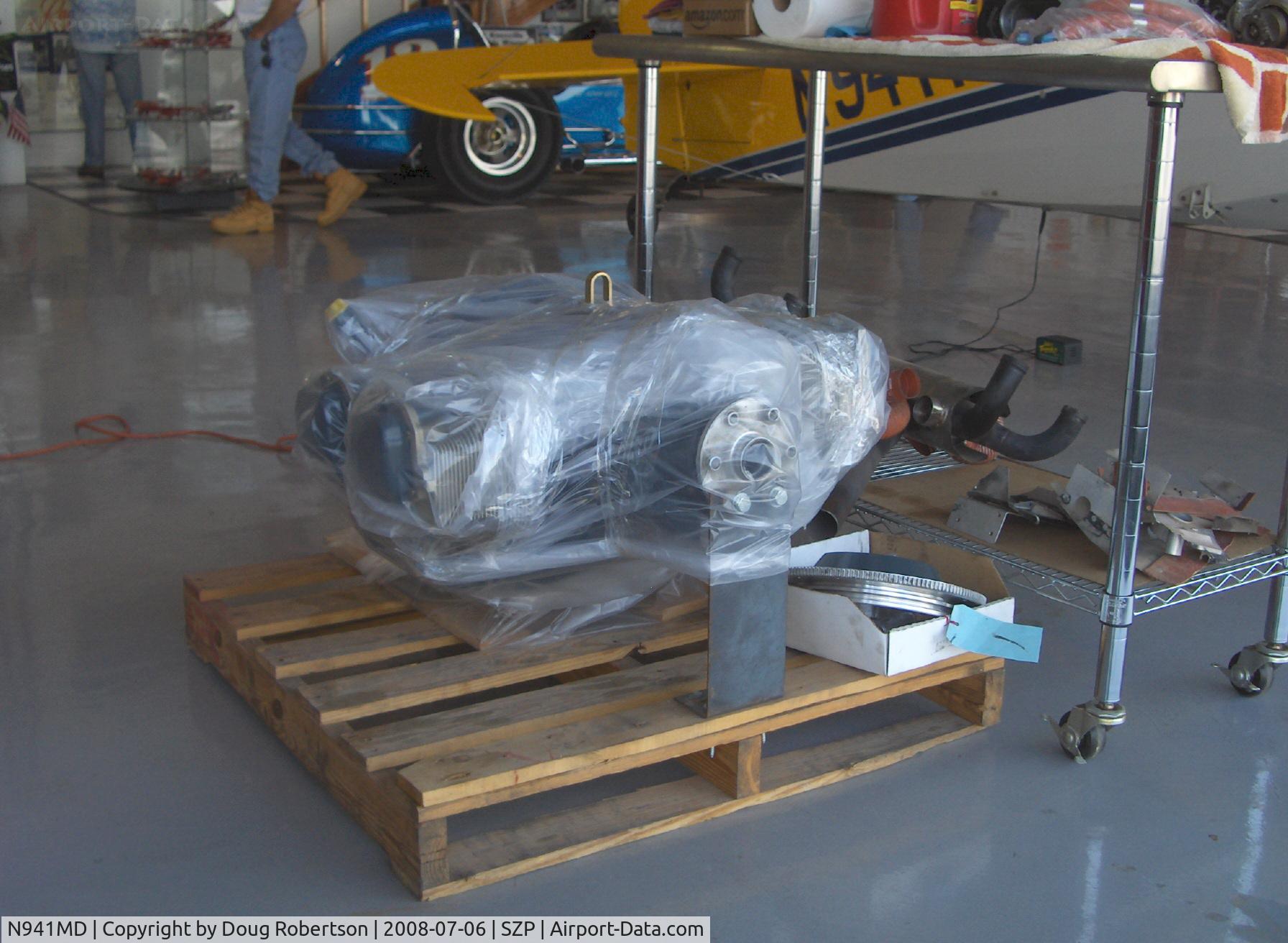 N941MD, 1996 American Champion 8GCBC Scout C/N 375-96, 1996 American Champion 8GCBC SCOUT, repaired engine ready for reinstallation