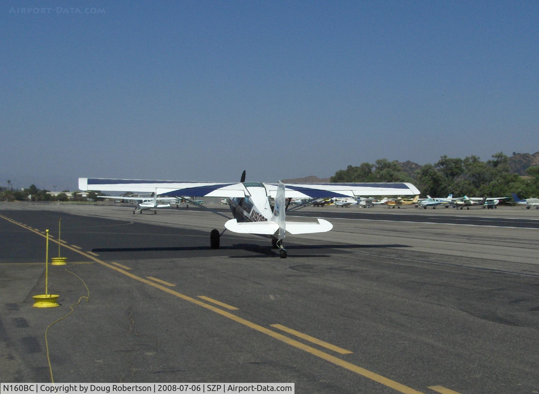 N160BC, 2004 American Champion 8GCBC Scout C/N 457-2004, 2004 American Champion 8GCBC SCOUT, Lycoming O&VO-360 180 Hp, engine start