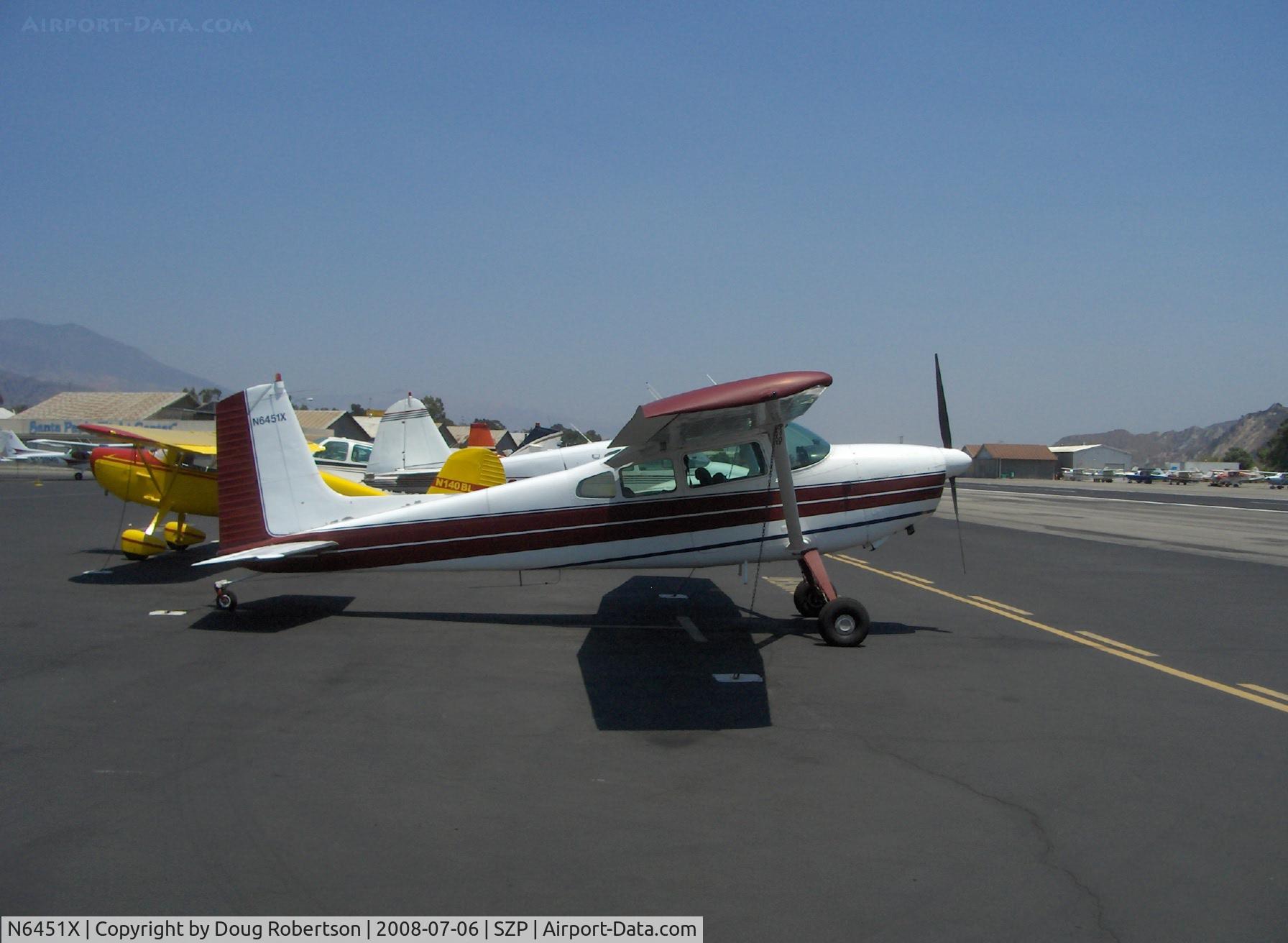 N6451X, 1960 Cessna 180D C/N 18050951, 1960 Cessna 180D, Continental O-470-S 230 Hp