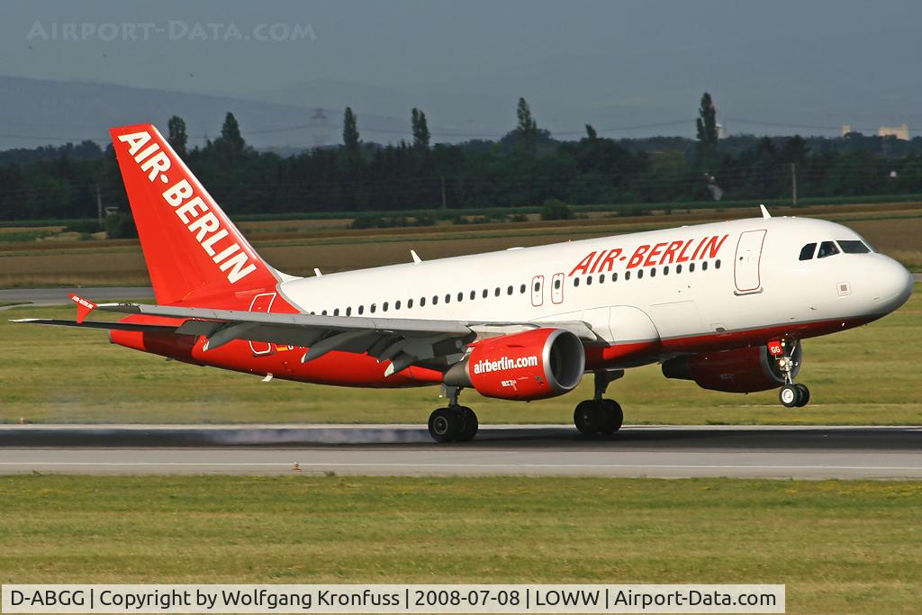D-ABGG, 2007 Airbus A319-111 C/N 3202, old new cs