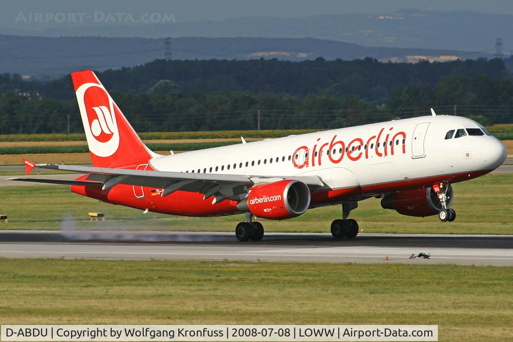 D-ABDU, 2008 Airbus A320-214 C/N 3516, new cs