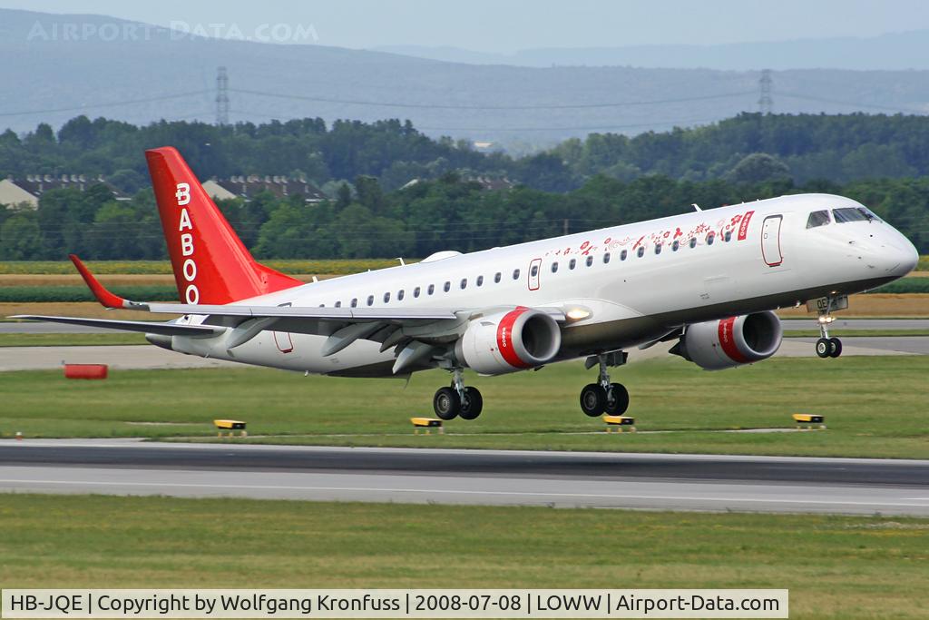 HB-JQE, 2008 Embraer 190LR (ERJ-190-100LR) C/N 19000163, Baboooo...!