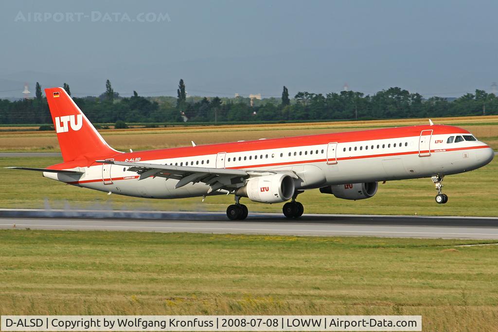 D-ALSD, 2001 Airbus A321-211 C/N 1607, opf AB