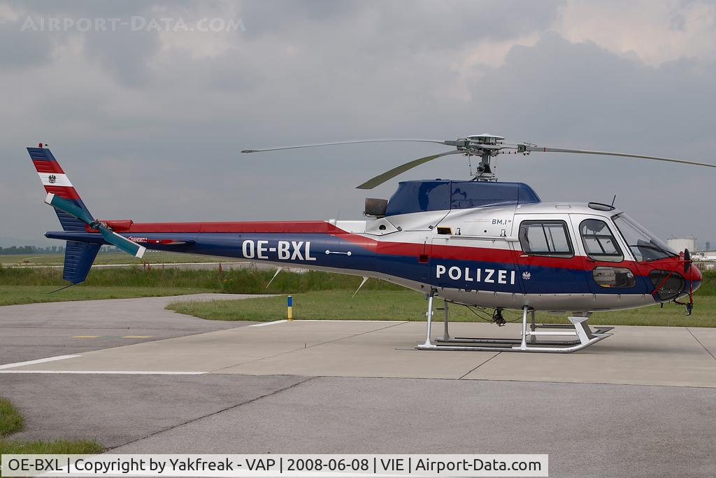 OE-BXL, Aerospatiale AS-350B-1 Ecureuil C/N 2049, AS350 Austrian Police
