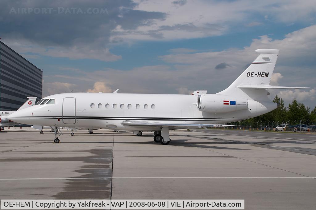 OE-HEM, 2003 Dassault Falcon 2000 C/N 207, Business Express Falcon 2000