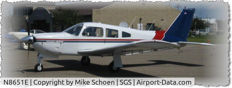 N8651E, 1976 Piper PA-28R-200 Arrow II C/N 28R-7635193, N8651E
