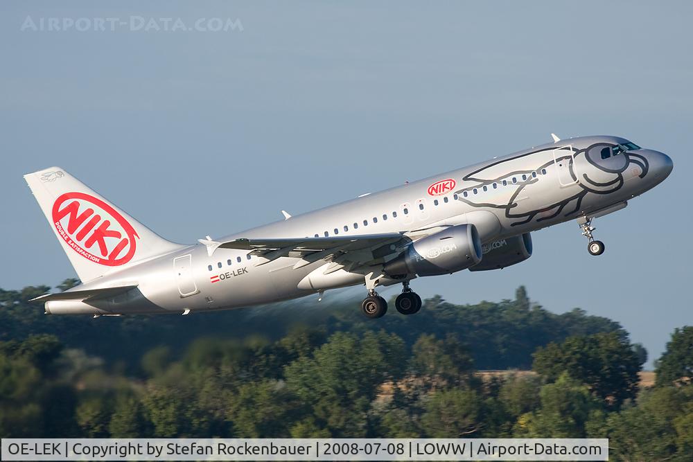 OE-LEK, 2007 Airbus A319-112 C/N 3019, Niki A319