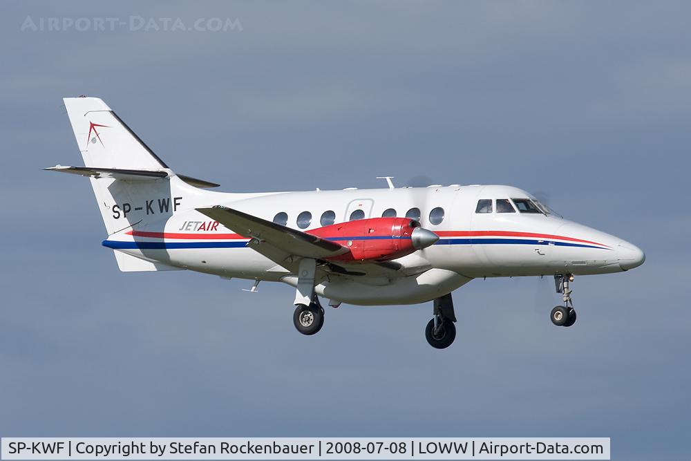 SP-KWF, 1989 British Aerospace BAe-3202 Jetstream 32 C/N 845, Jetair