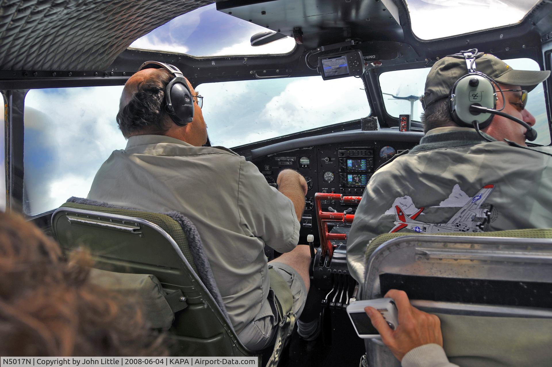 N5017N, 1944 Lockheed/Vega (Boeing) B-17G-105-VE Flying Fortress C/N 8649, Our very capable and professional Captain and First Officer
