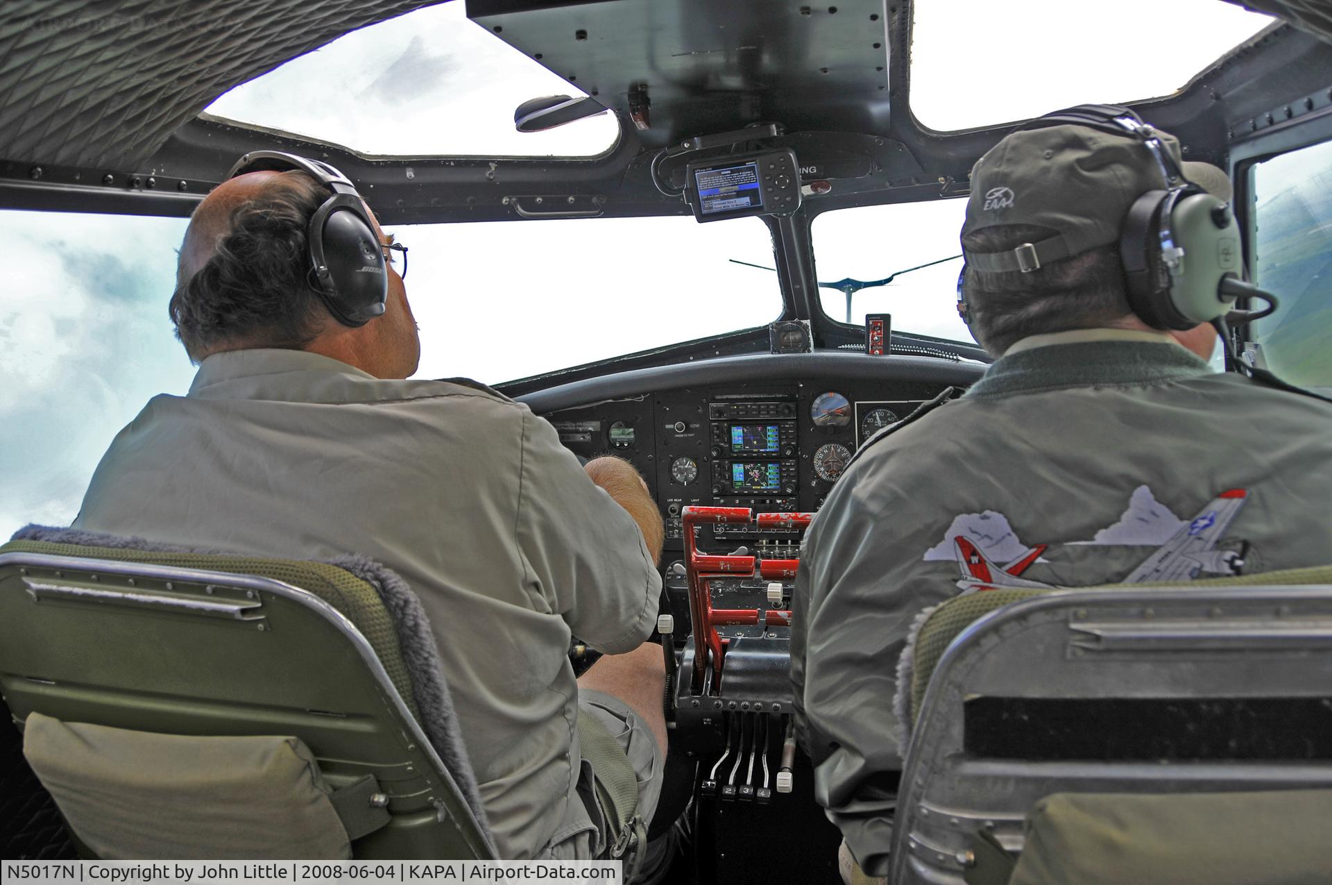 N5017N, 1944 Lockheed/Vega (Boeing) B-17G-105-VE Flying Fortress C/N 8649, Yup, the clouds are getting abit tight, lets make a right hand trun out and make it a bit easier