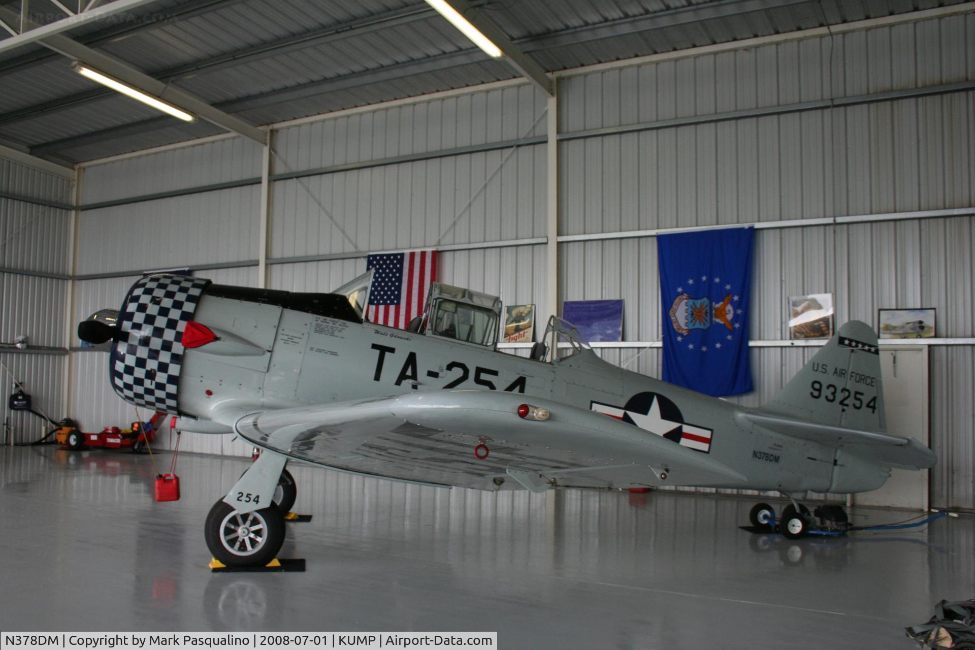 N378DM, 1949 North American T-6G Texan C/N 168-358, North American T-6G