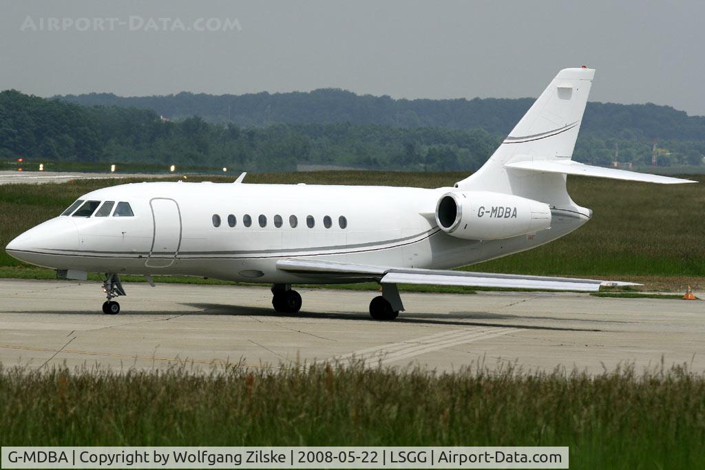 G-MDBA, 2002 Dassault Falcon 2000 C/N 184, visitor