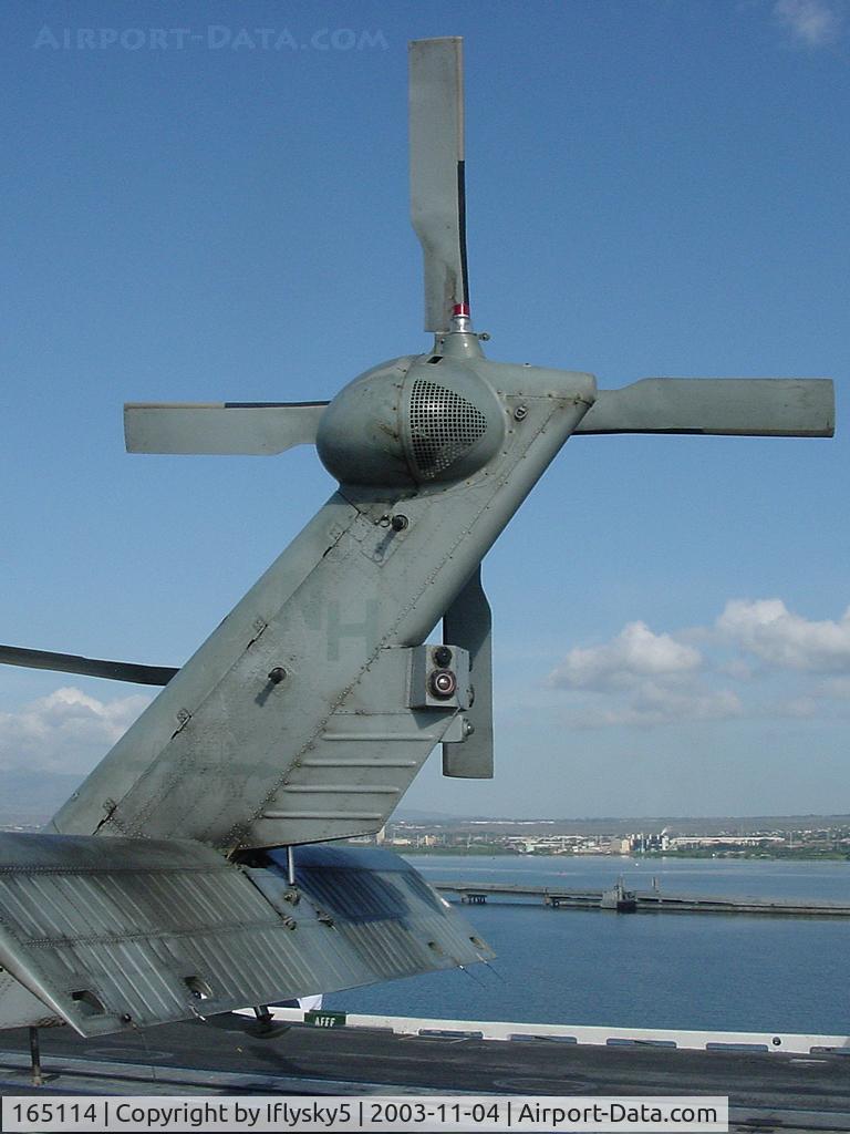 165114, Sikorsky HH-60H Rescue Hawk C/N 70-1952, USN SH-60 squadron bird tail