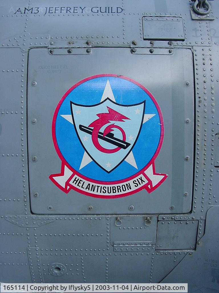 165114, Sikorsky HH-60H Rescue Hawk C/N 70-1952, USN SH-60 HS-6 CAG Bird