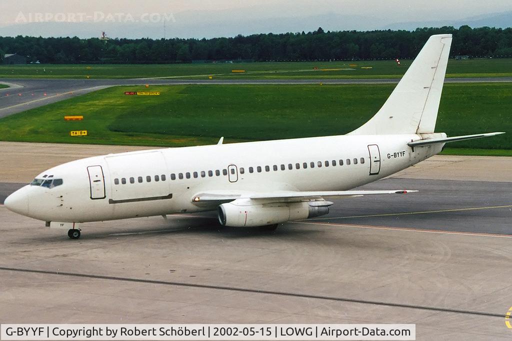 G-BYYF, 1979 Boeing 737-229C C/N 21738, Grand Prix traffic