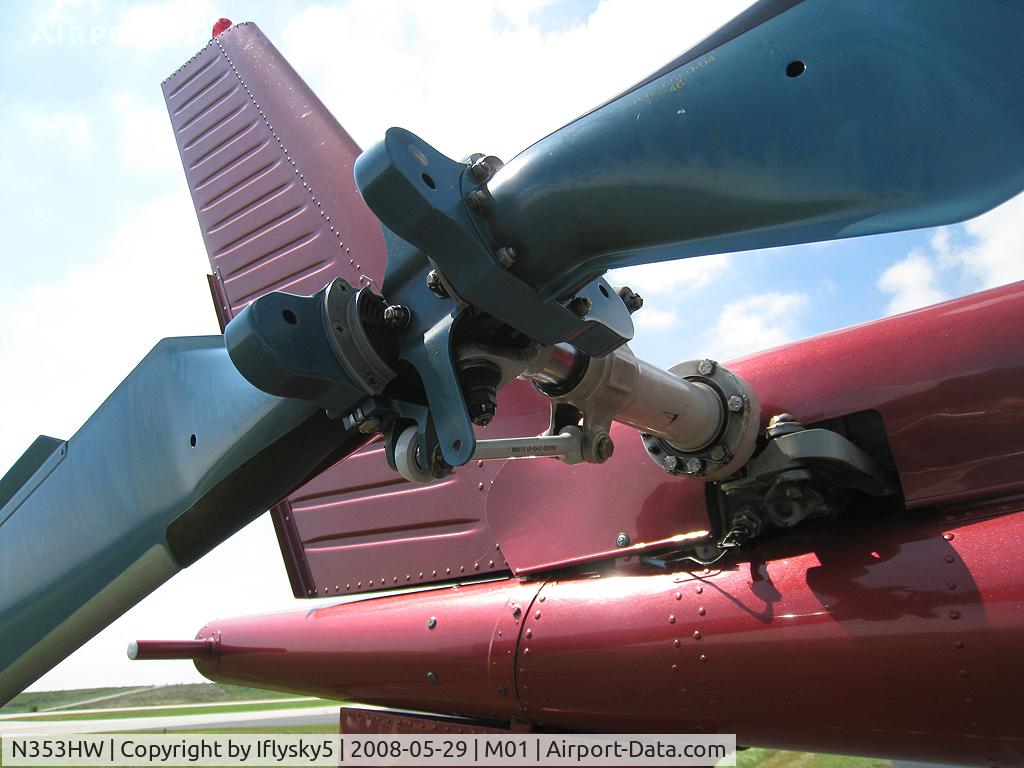 N353HW, 2001 Eurocopter AS-350B-3 Ecureuil Ecureuil C/N 3401, N353HW AS-350 B3 Tail Rotor