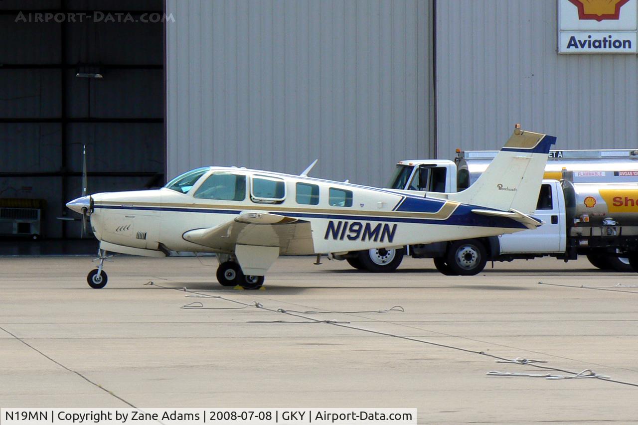 N19MN, 1978 Beech A36 Bonanza 36 C/N E-1347, At Arlington Municipal