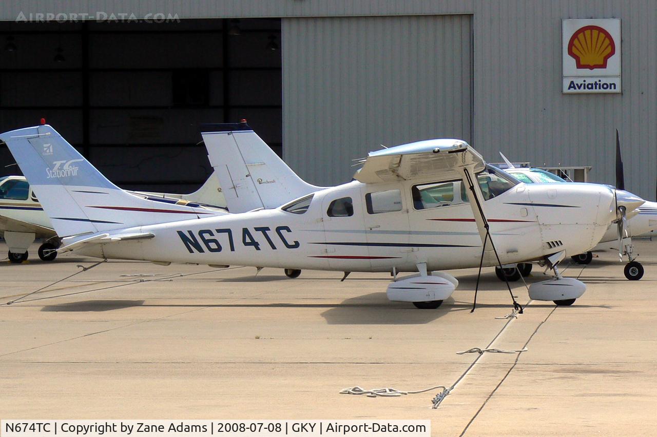 N674TC, 2003 Cessna T206H Turbo Stationair C/N T20608380, At Arlington Municipal