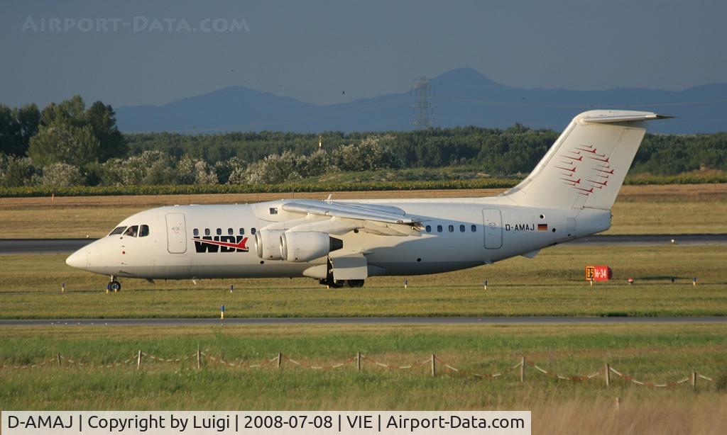 D-AMAJ, 1984 British Aerospace BAe.146-200A C/N E2028, WDL