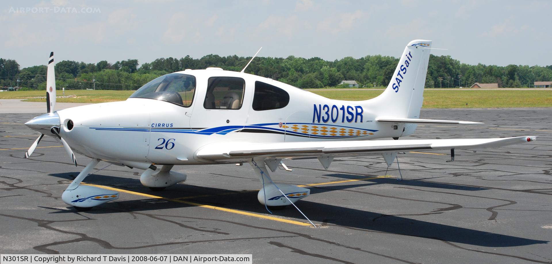 N301SR, 2006 Cirrus SR22 C/N 2179, 2006 Cirrus SR 22 in Danville Va.