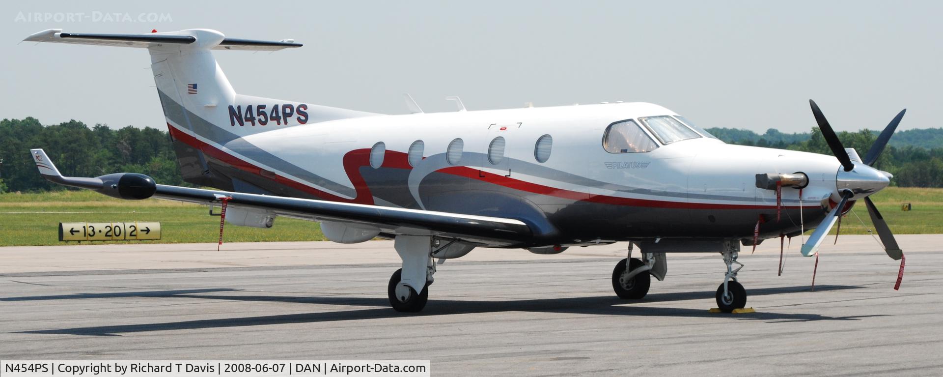 N454PS, 2002 Pilatus PC-12/45 C/N 454, 2002 Pilatus PC-12/45 in Danville Va.