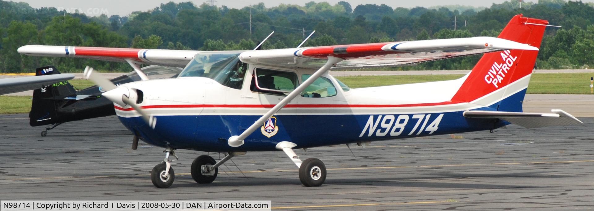 N98714, 1984 Cessna 172Q Cutlass C/N 17276338, Civil Air Patrol 1984 Cessna 172Q in Danville Va.