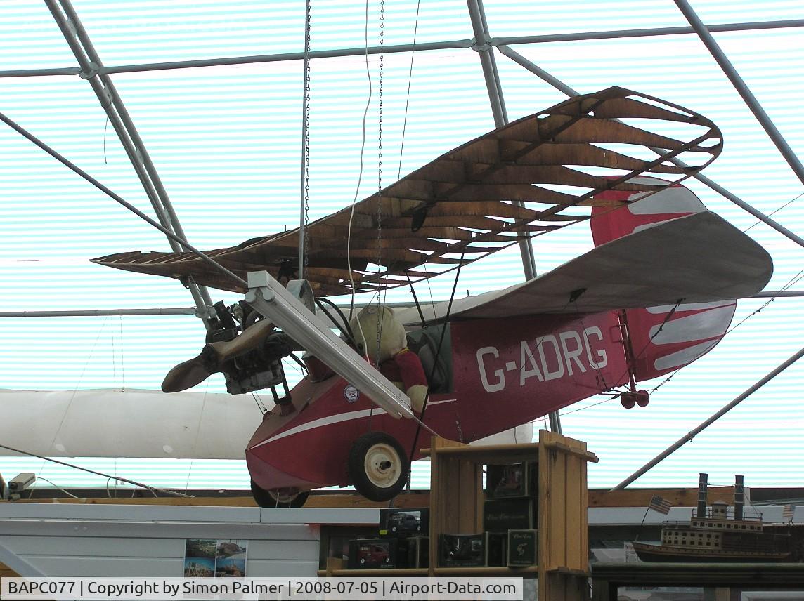 BAPC077, 1974 Mignet HM.14 Pou-du-Ciel C/N BAPC.077, Mignet Pou-du-Ciel in Lower Stondon museum