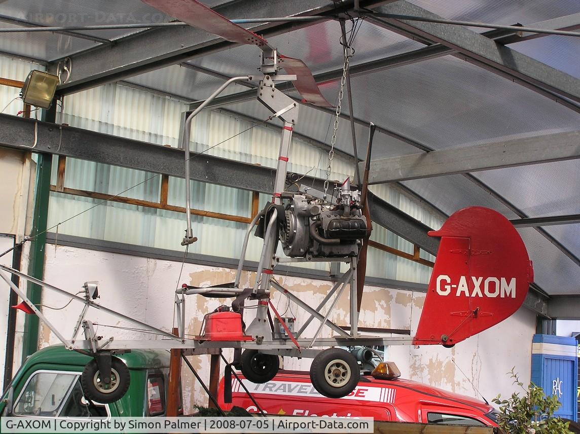G-AXOM, Penn-smith Dj PENN-SMITH GYROPLANE C/N DJPS1, Gyroplane in Lower Stondon museum