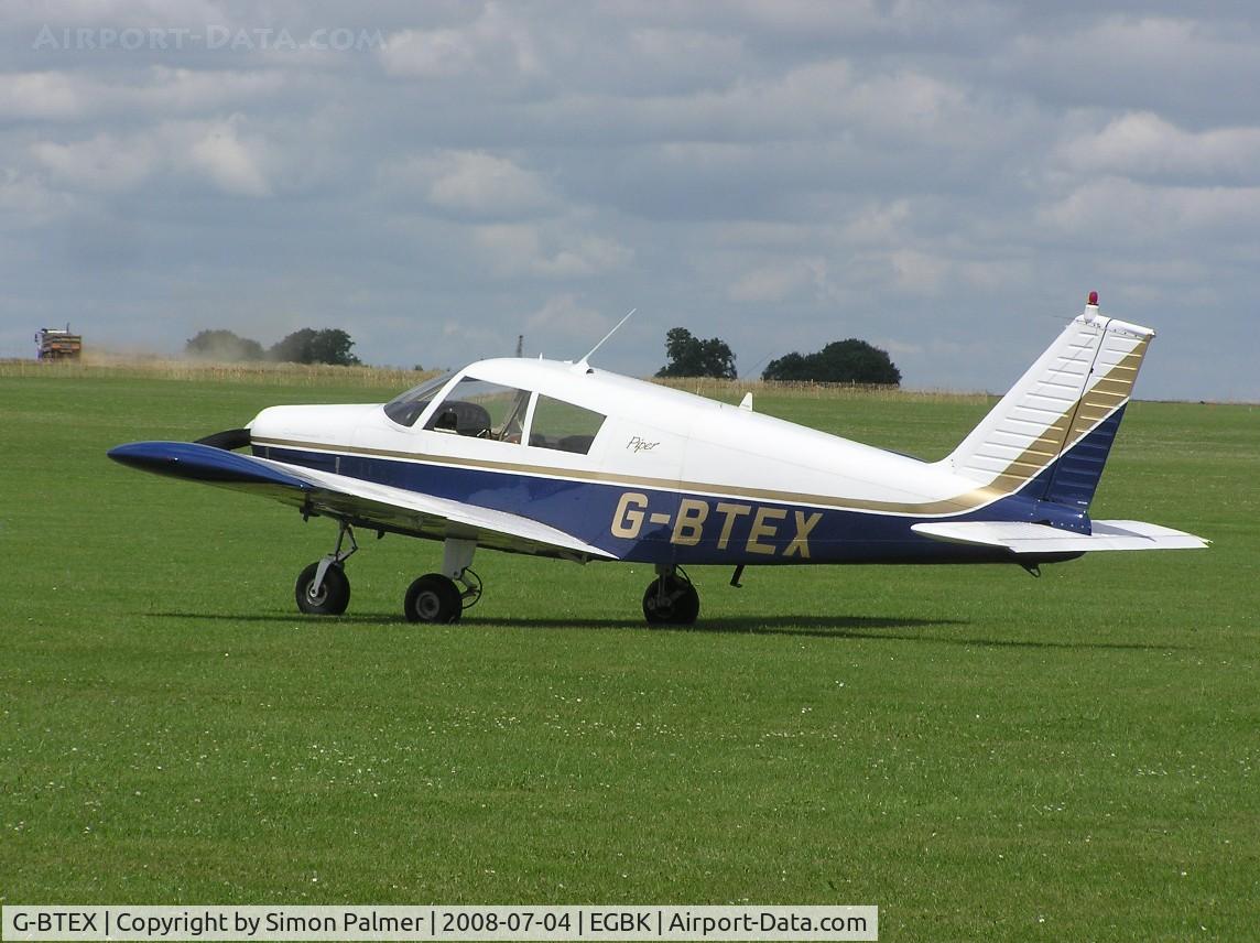 G-BTEX, 1964 Piper PA-28-140 Cherokee C/N 28-23773, PA-28 visiting Sywell