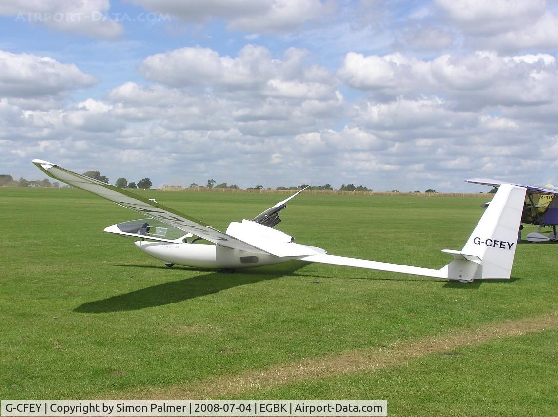 G-CFEY, 2008 Aerola Alatus-M C/N AS 01-017, Alatus-M motor glider at Sywell