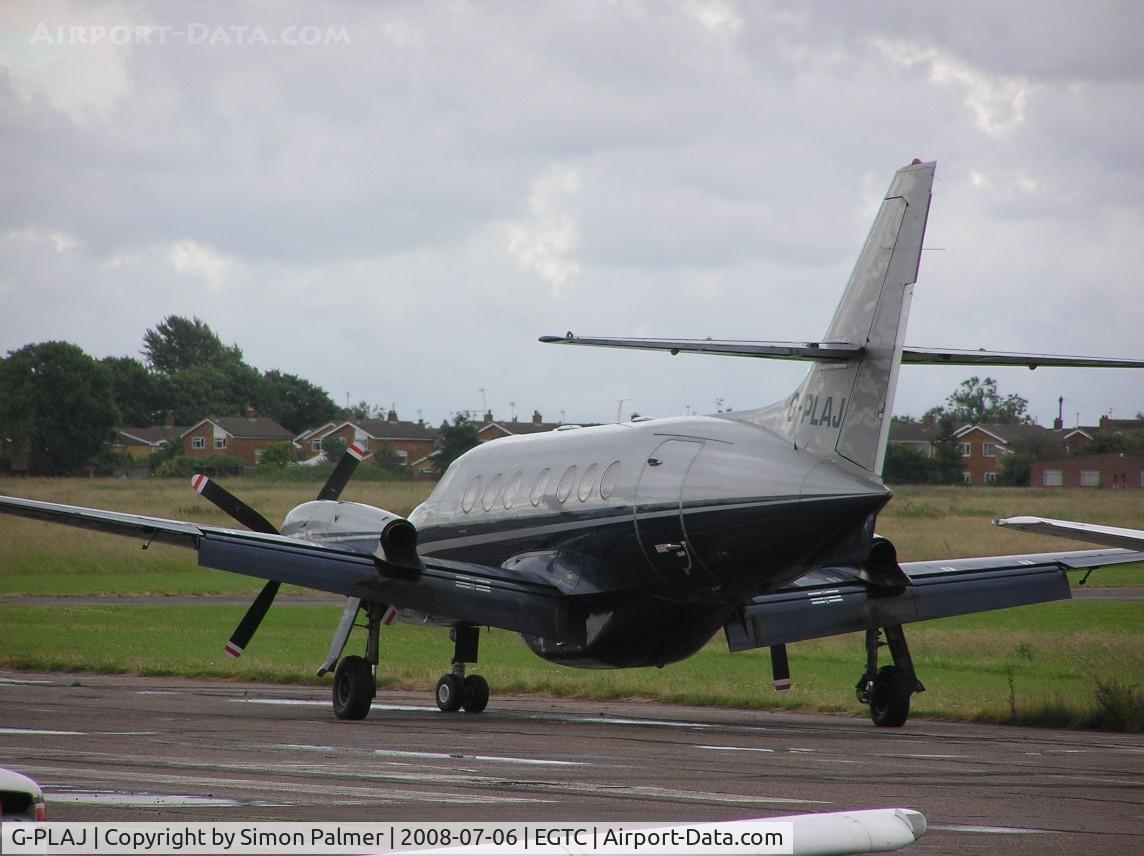 G-PLAJ, 1987 British Aerospace BAe-3112 Jetstream 31 C/N 738, Jetstream at Cranfield