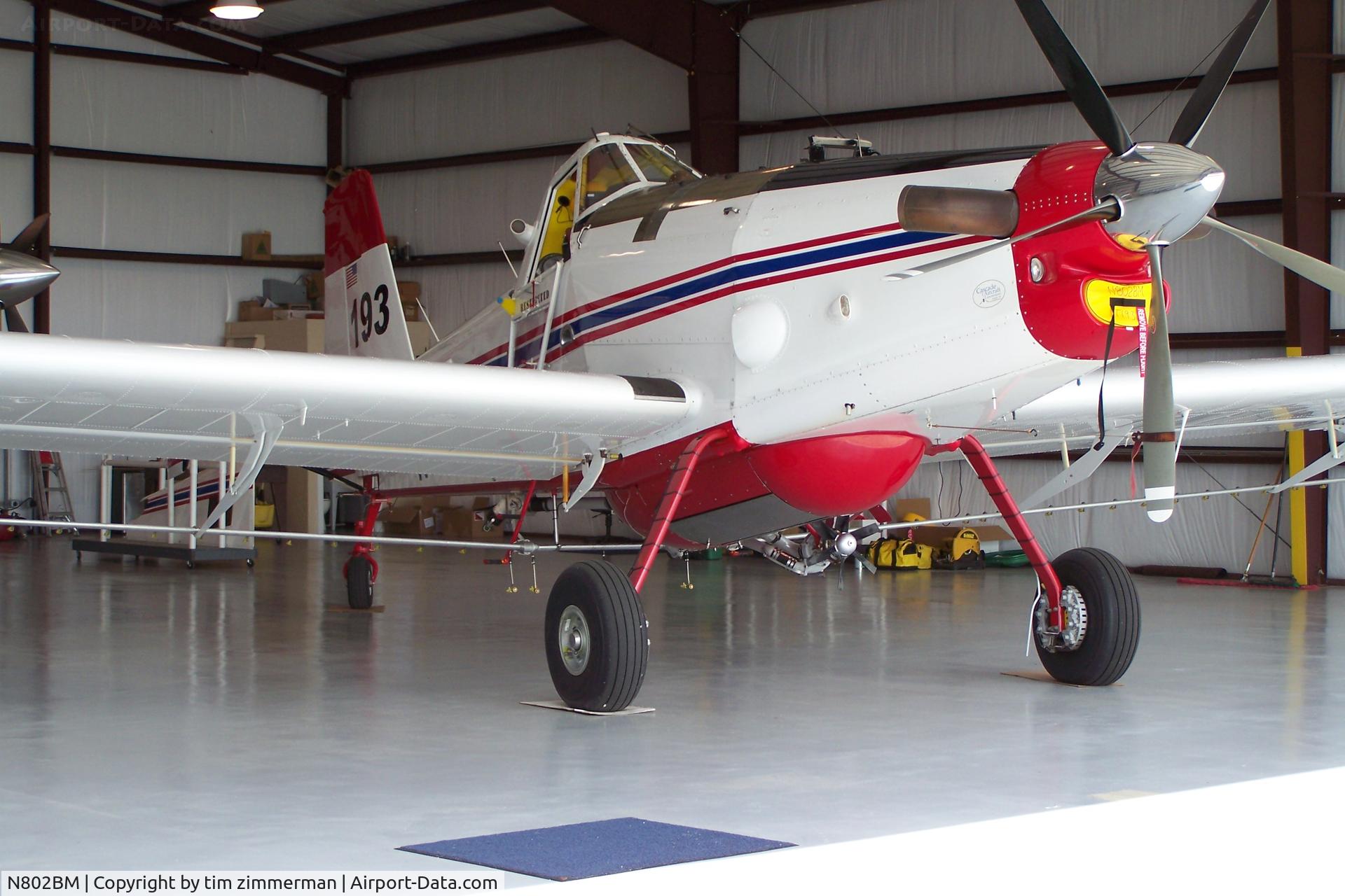 N802BM, 2005 Air Tractor Inc AT-802A C/N 802A-0216, everreen flying services Rayvill La