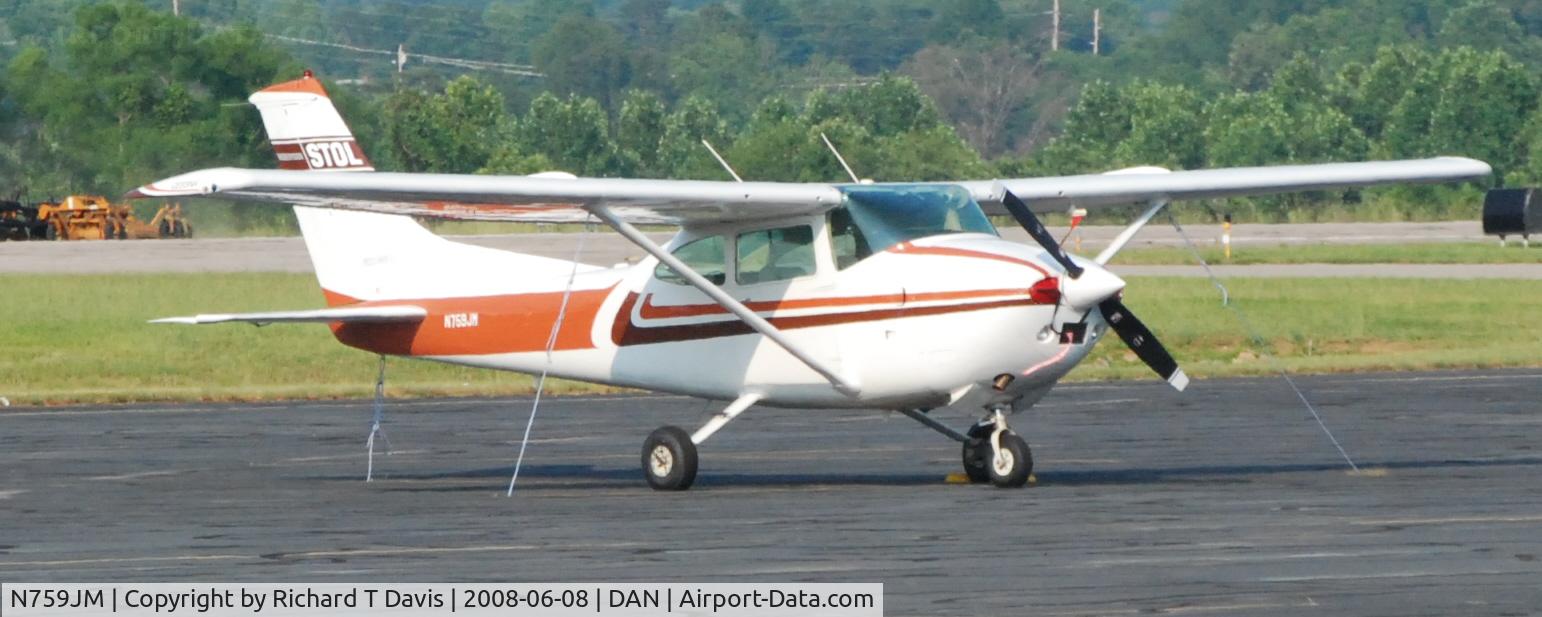 N759JM, 1977 Cessna 182Q Skylane C/N 18266031, 1977 Cessna 182Q in Danville Va.