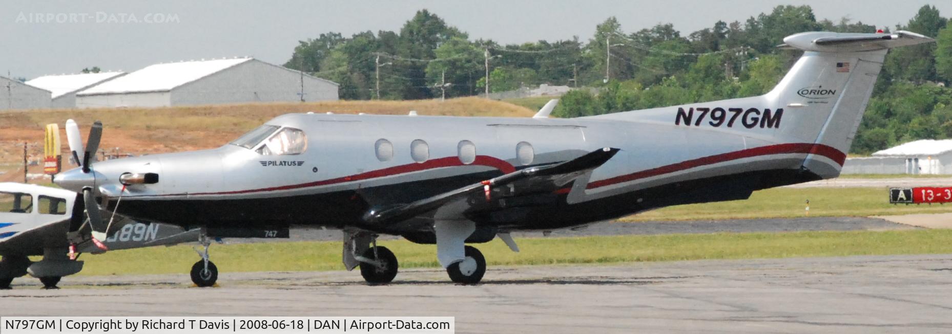 N797GM, 2006 Pilatus PC-12/47 C/N 747, 2006 Pilatus PC-12/47 in Danville Va.