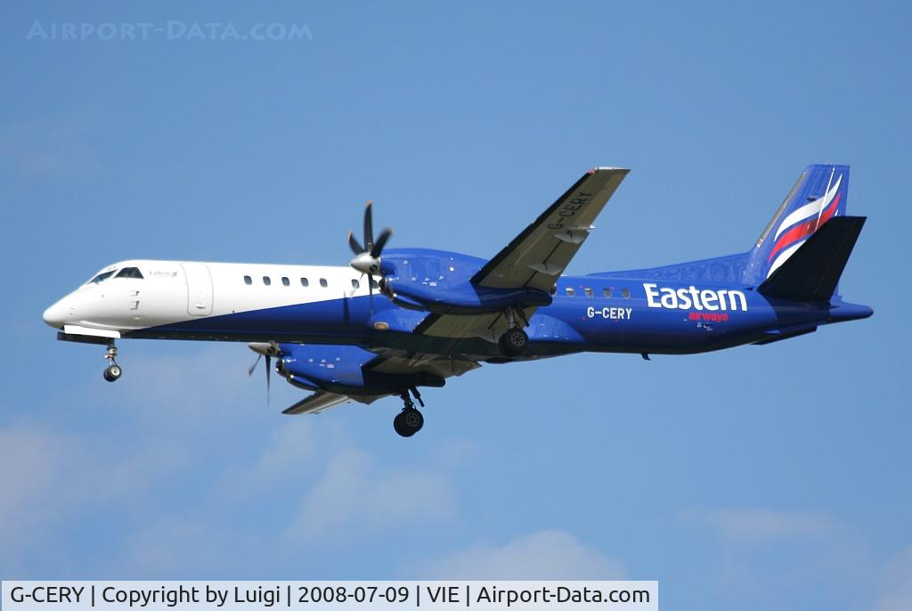 G-CERY, 1994 Saab 2000 C/N 2000-008, Nordic Regional Saab 2000