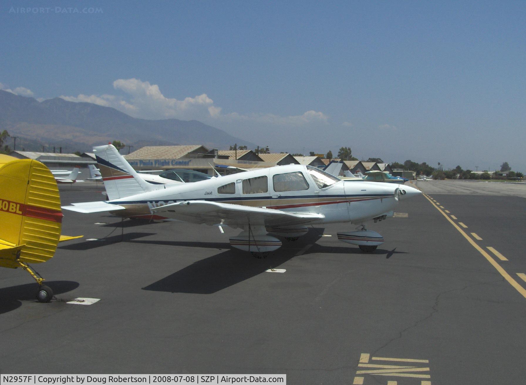 N2957F, 1979 Piper PA-28-236 Dakota C/N 28-7911273, 1979 Piper PA-28-236 DAKOTA, Lycoming O-540-J3A5D 235 Hp